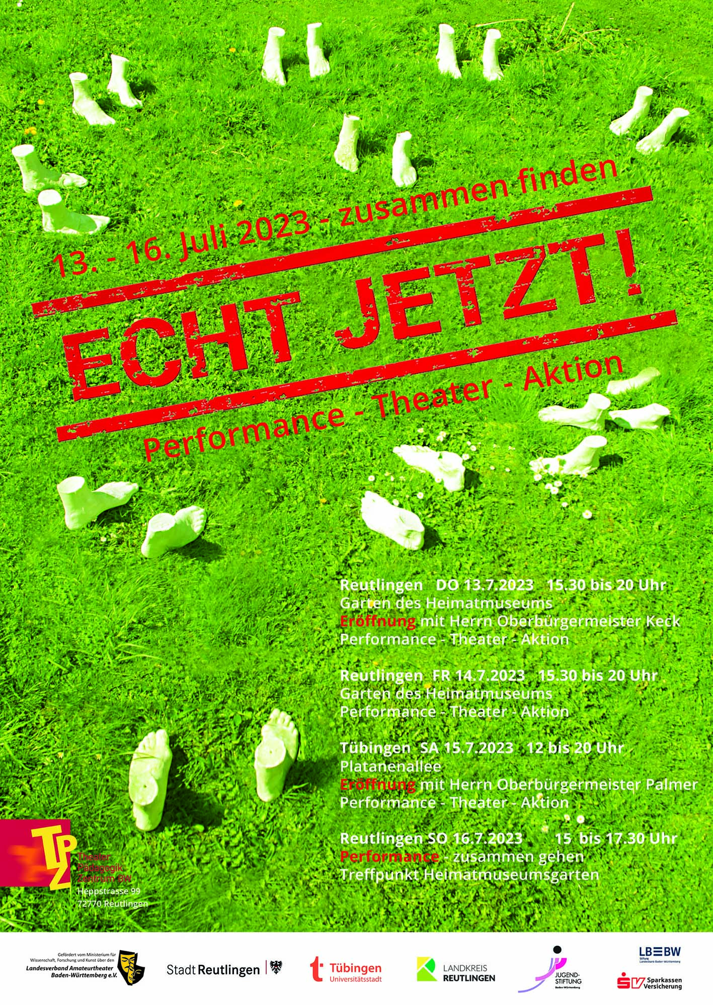 Du betrachtest gerade Echt Jetzt! Performance Art Festival 2023